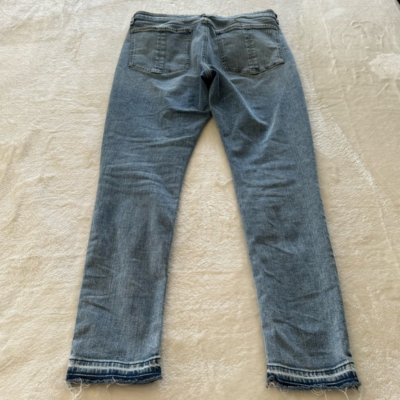 Rag & Bone Nina High-Rise Release Hem Skinny Jeans in Montrose Size 32 - Picture 9 of 12